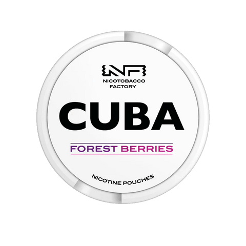 CUBA White Forest Berries 16MG/G - Snuslion