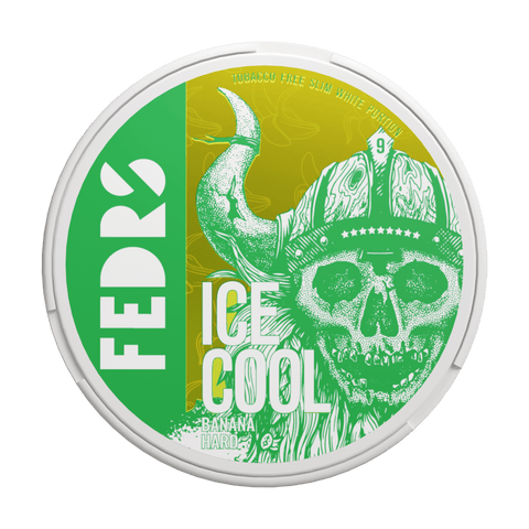 FEDRS Ice Cool Hard Banana 65MG/G - Snuslion