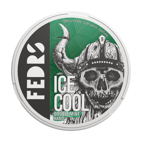 FEDRS Ice Cool Hard Double Mint 65MG/G - Snuslion