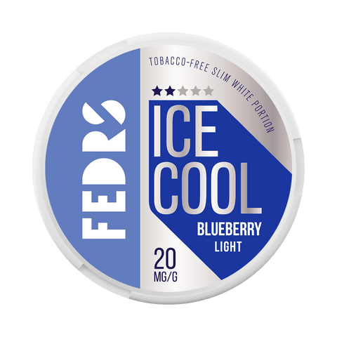 FEDRS Ice Cool Light Blueberry 20MG/G - Snuslion