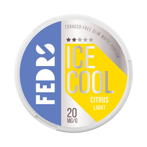 FEDRS Ice Cool Light Citrus 20MG/G - Snuslion