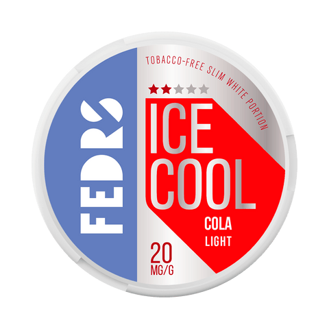 FEDRS Ice Cool Light Cola 20MG/G - Snuslion