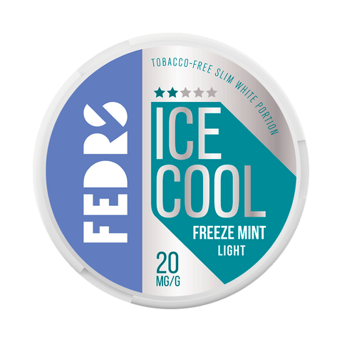FEDRS Ice Cool Light Freeze Mint 20MG/G - Snuslion