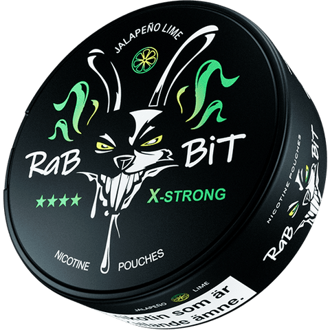Rabbit Jalapeno Lime X - Strong 26MG/G - Snuslion