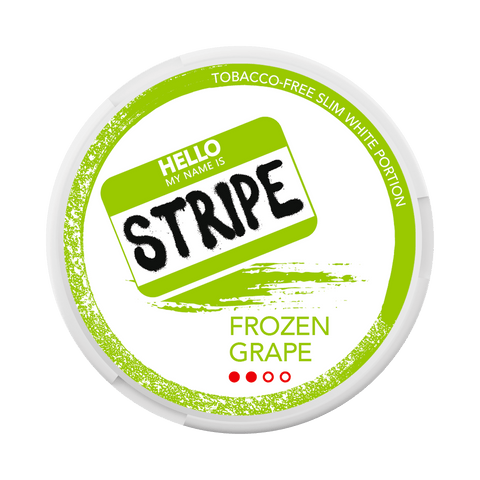 STRIPE Medium Frozen Grape 20MG/G - Snuslion