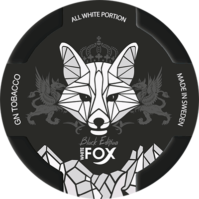 White Fox Black Edition 30MG/G - Snuslion