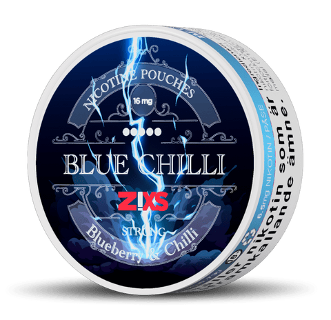 Zixs Slim Blue Chilli Freight 16MG/G - Snuslion