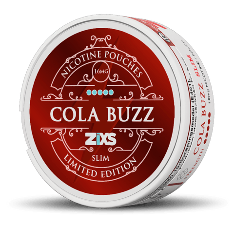 Zixs Slim Cola Buzz 16MG/G - Snuslion