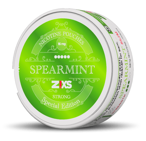 Zixs Slim Spearmint 16MG/G - Snuslion